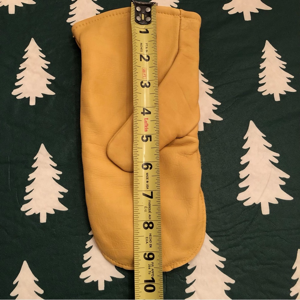 🎉HP🎉MINNESOTA WILD 3M Thinsulate Tan Leather Gloves 🏒 - Picture 7 of 9